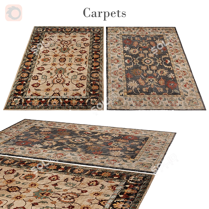 Luxury Polys Rug - Limited Edition 3D model image 1