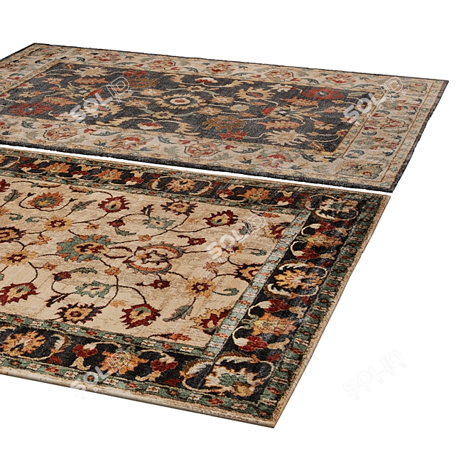 Luxury Polys Rug - Limited Edition 3D model image 2