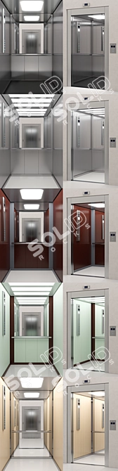 Kleemann Modern Life Elevator: Elevate Your Space 3D model image 2