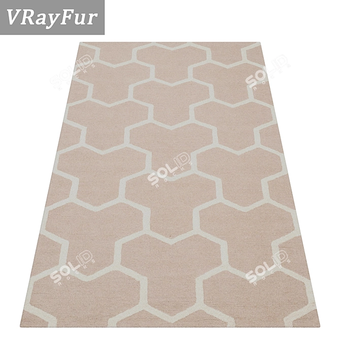 Luxury Carpet Set | High-Quality Textures 3D model image 2