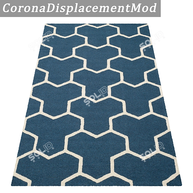 Luxury Carpet Set | High-Quality Textures 3D model image 4