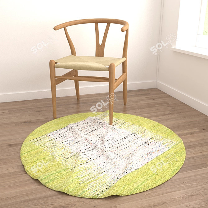 Round Rugs Set of 6 3D model image 4