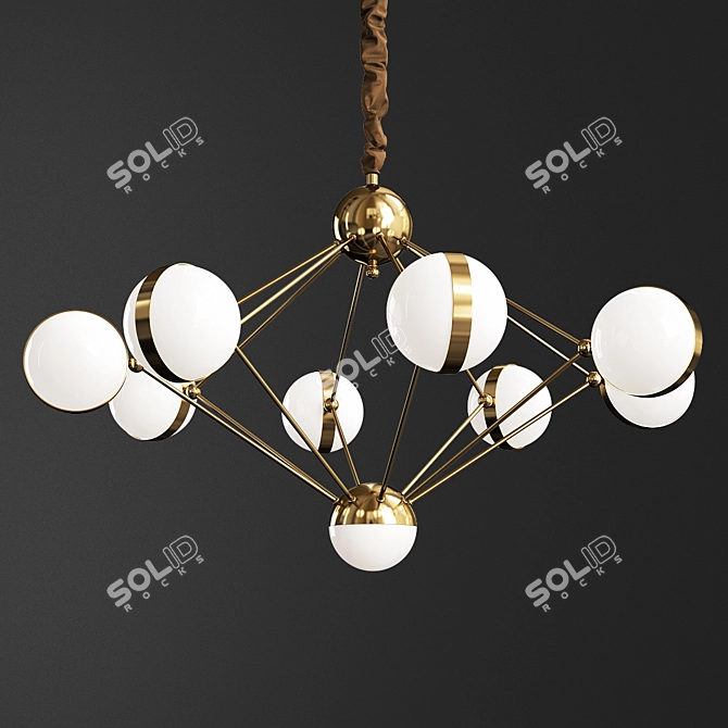 ARDOCHANDELIER2: Elegant Chandelier, V-Ray Render 3D model image 1