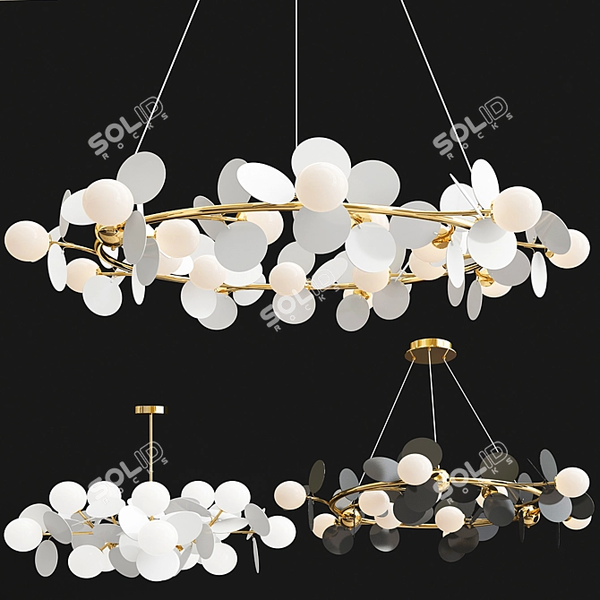 Matisse Self Collection: Stylish & Unique Lighting 3D model image 1