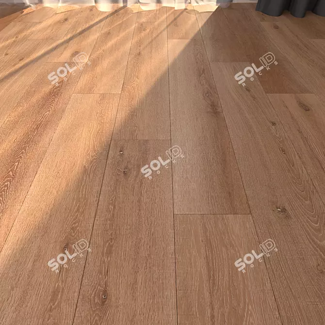 Corona Whistler Brown Parquet 3D model image 1