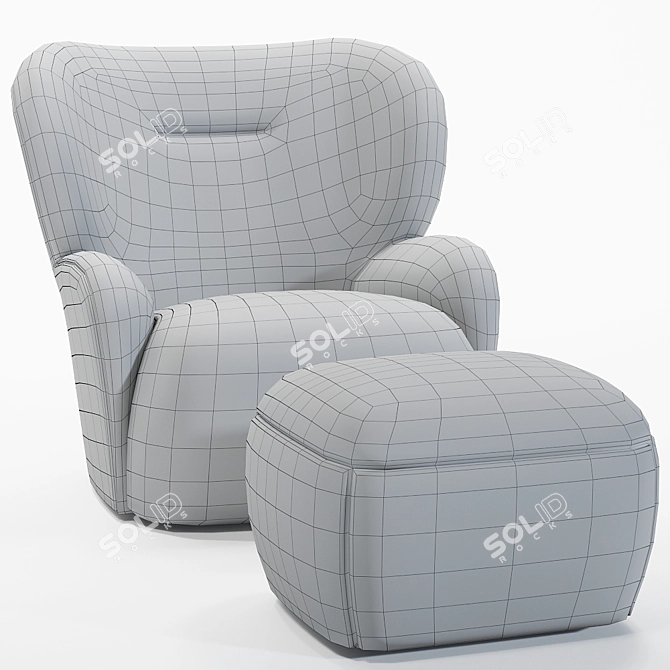 Modern Comfort: Loll 08 & 09 3D model image 6