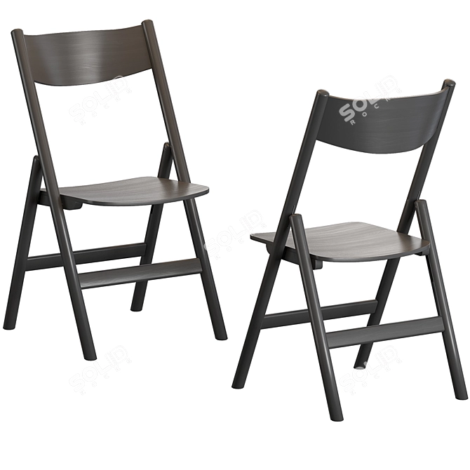 Effortless Elegance: Ikea Ravaror & Lisabo Combo 3D model image 2