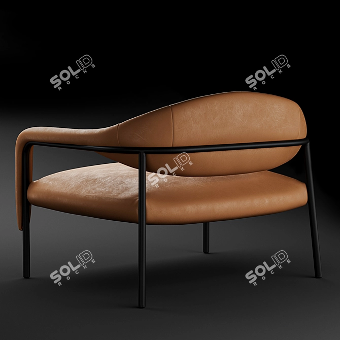 Urban Edge Spider Armchair 3D model image 2