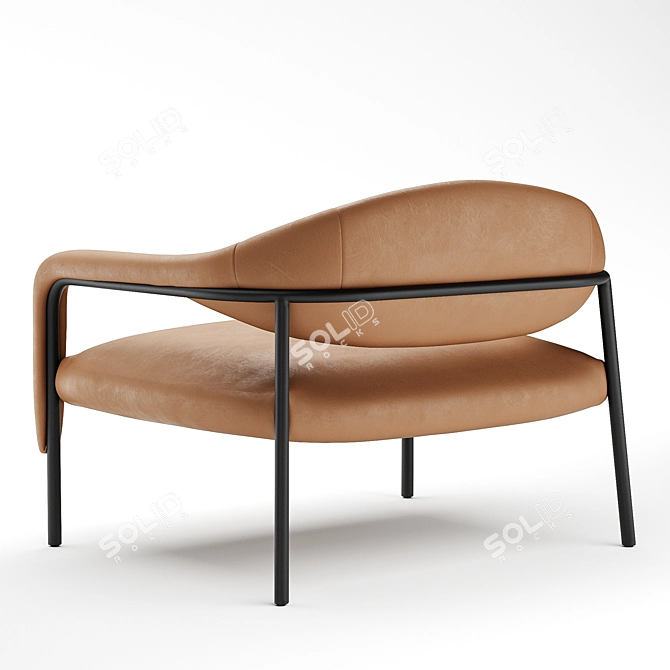 Urban Edge Spider Armchair 3D model image 5