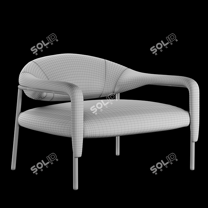 Urban Edge Spider Armchair 3D model image 6