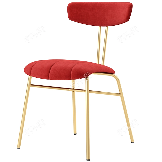 Contract Chair: Amy, Stylish & Sturdy 3D model image 2