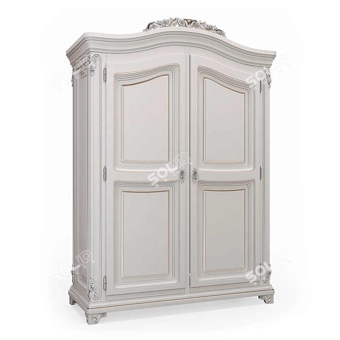Luxury Handcrafted Wardrobe: Nicole Romano Home 3D model image 2