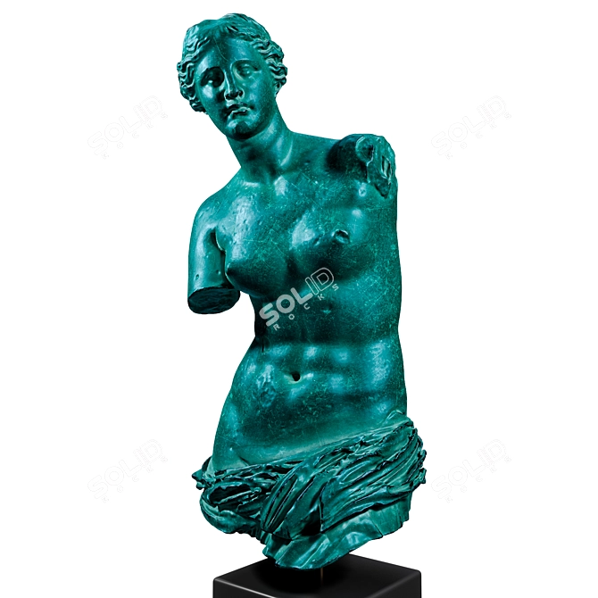 Timeless Beauty: Venus de Milo 3D model image 2