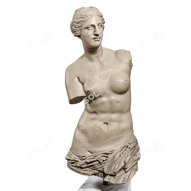 Timeless Beauty: Venus de Milo 3D model image 3