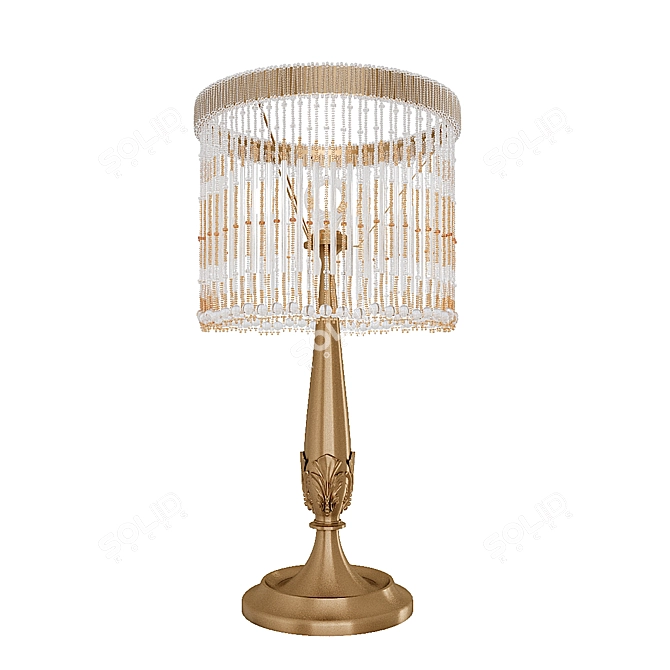 Elegant Venezia Table Lamp 3D model image 1