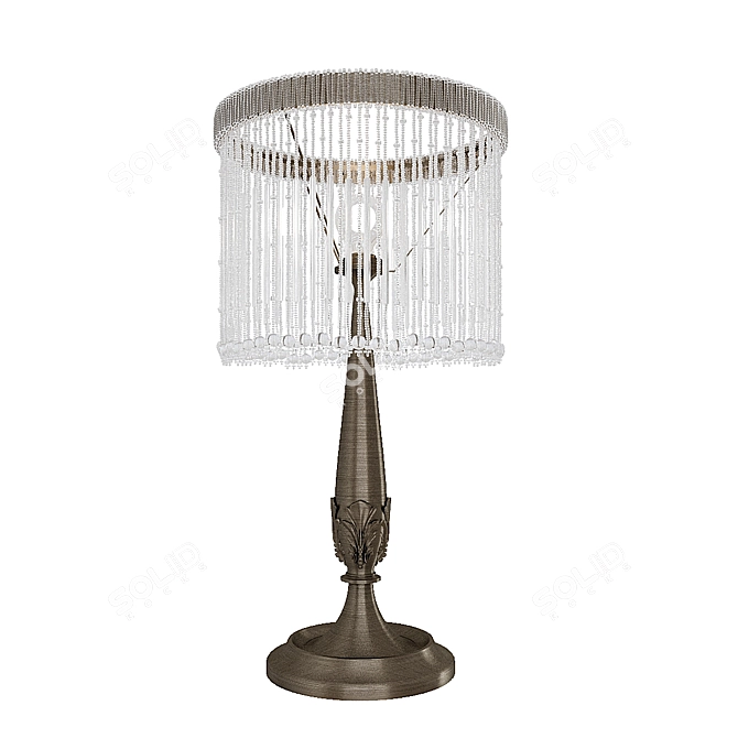 Elegant Venezia Table Lamp 3D model image 3