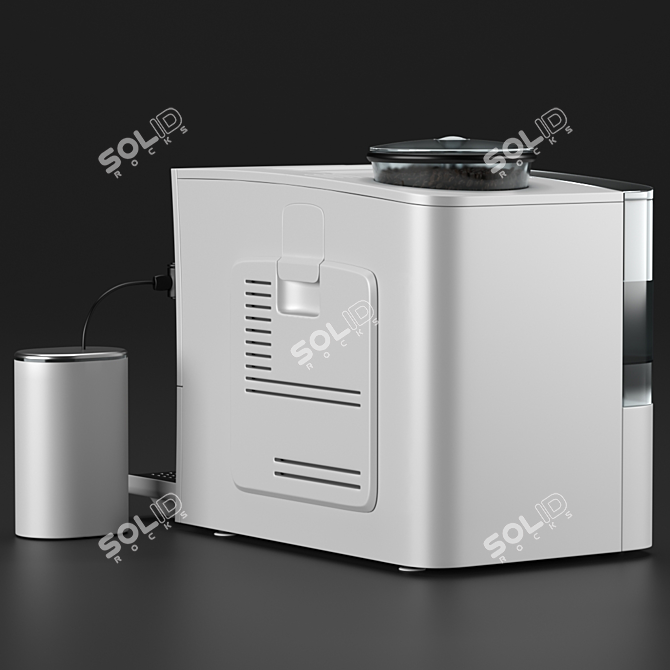 Bosch TES50328RW: White Coffee Perfection 3D model image 5