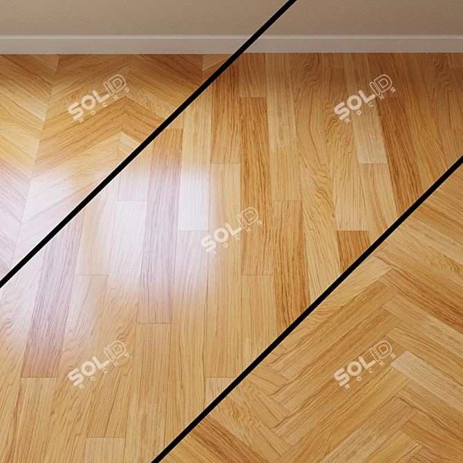 Kahrs Linnea Oak Tower Parquet 3D model image 1