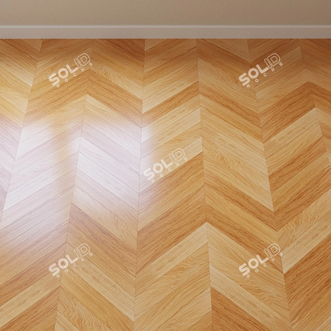 Kahrs Linnea Oak Tower Parquet 3D model image 3