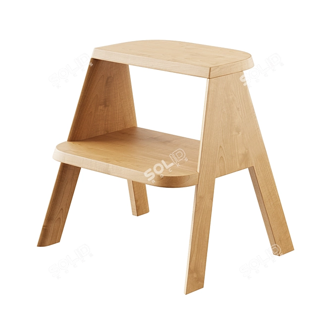 HAY Butler: Stylish Storage Solution 3D model image 1