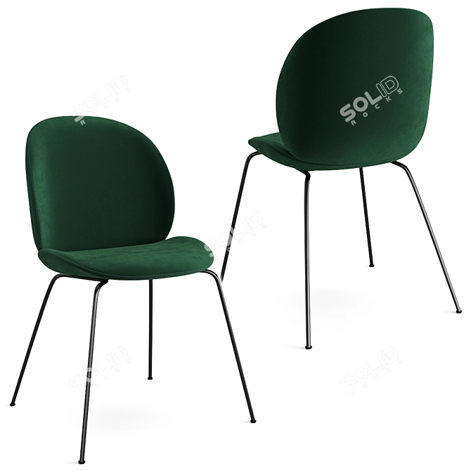 Beetle Dining Set: Stylish, Versatile & Functional 3D model image 11