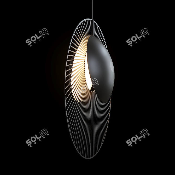 Glam Jewel Pendant Lamp 3D model image 2