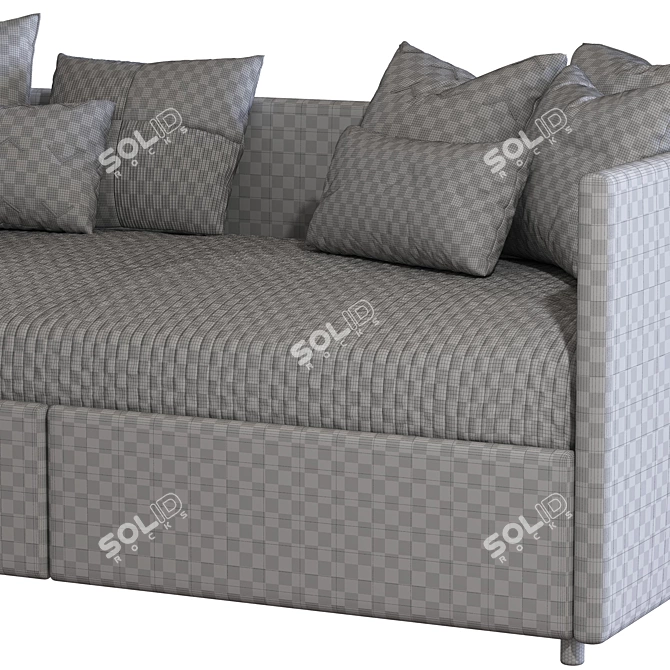 Tinley Daybed Sofa Bed: Stylish and Versatile 3D model image 6