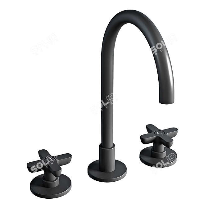 Fantini Icona: Classic and Elegant Faucets 3D model image 2