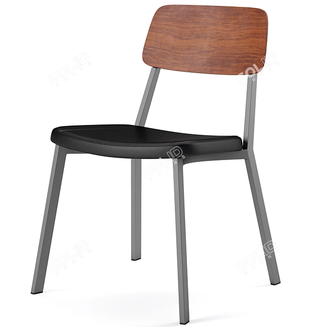 Modern Hipster Dining Chair - Cultfurniture 3D model image 1