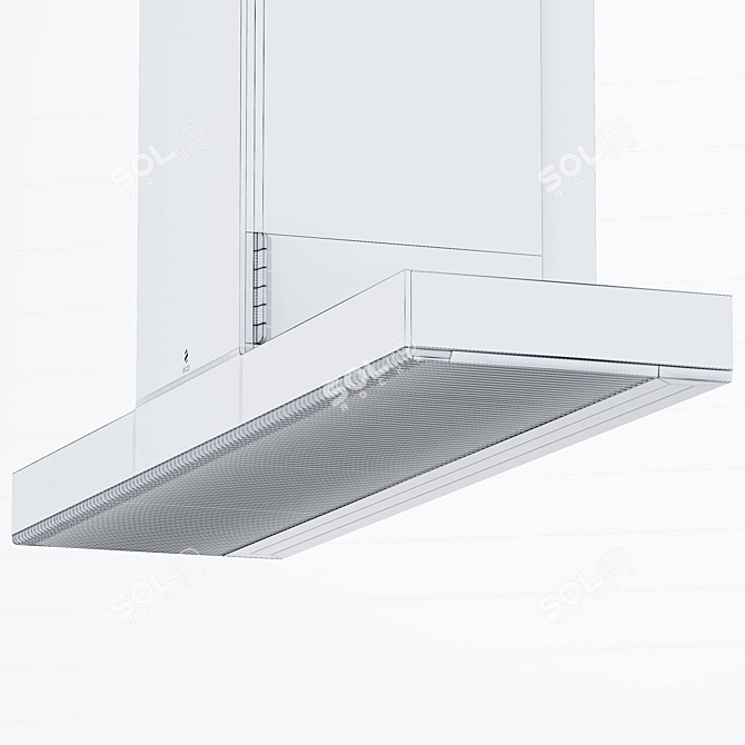 Elica Haiku 1200 Wall-Mounted Extractor 3D model image 5