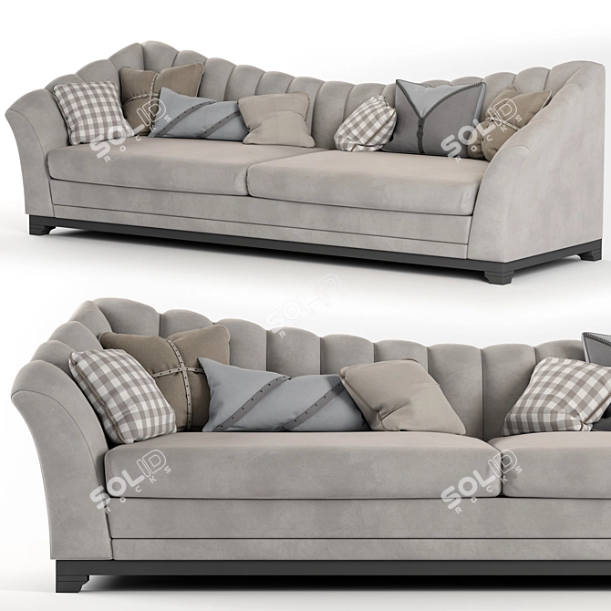 Modern Luxe Sofa AC0426 3D model image 3