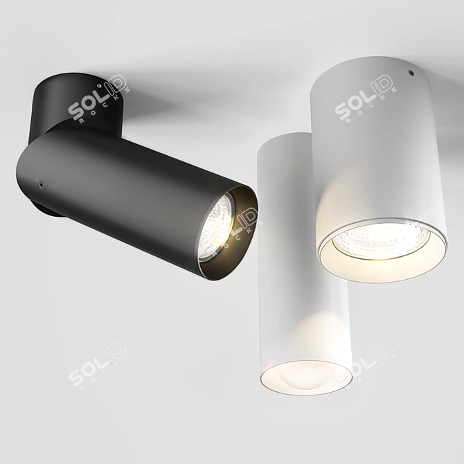 Title: MODERN ROTTO & PET Lighting Collection 3D model image 3