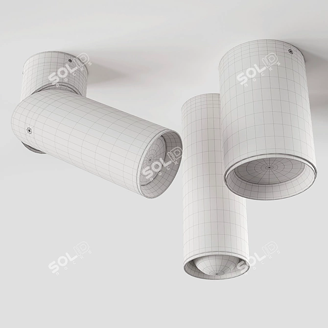 Title: MODERN ROTTO & PET Lighting Collection 3D model image 5