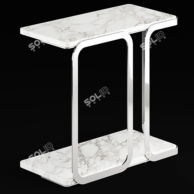 Elegant T9 Alastair Side Table 3D model image 3