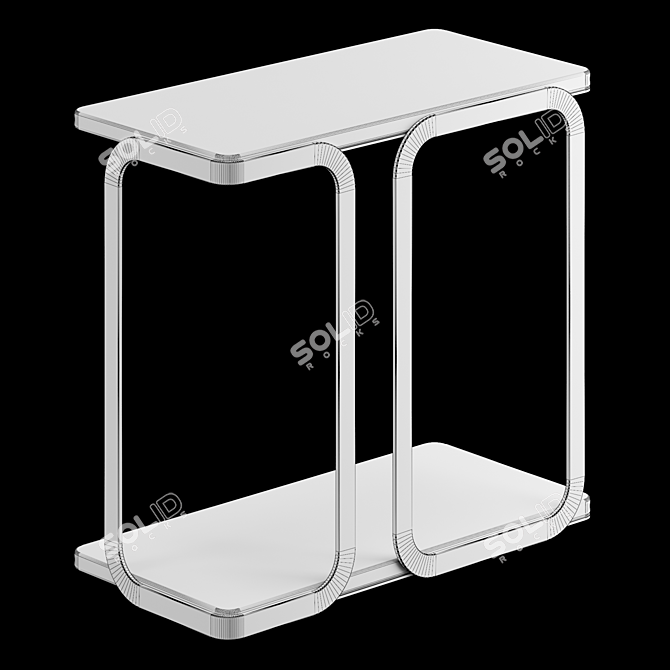 Elegant T9 Alastair Side Table 3D model image 5