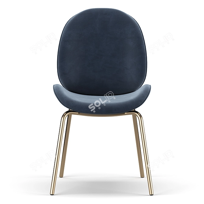 Elegant Astor Chair: Modern Comfort 3D model image 3