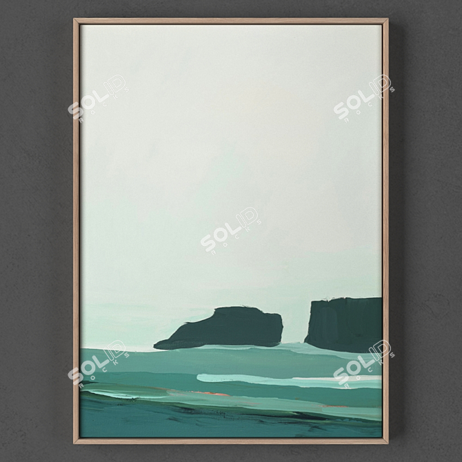 Abstract Frames Collection: 2 Sizes, 2500x2500px Textures 3D model image 2