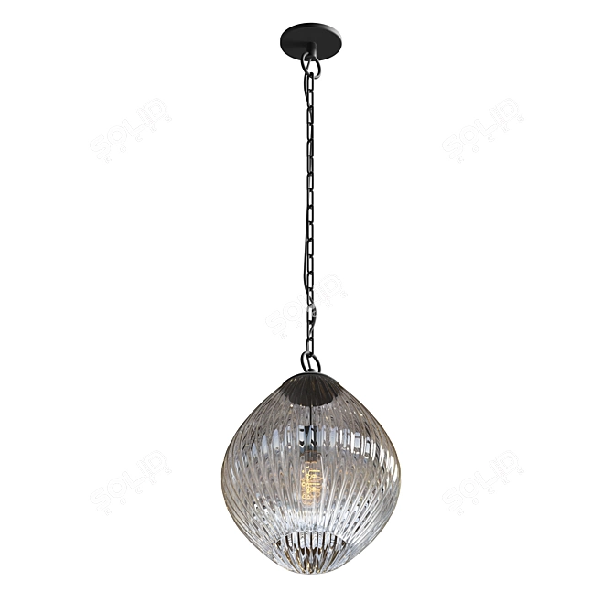 Minimalist Pendant Light 3D model image 2