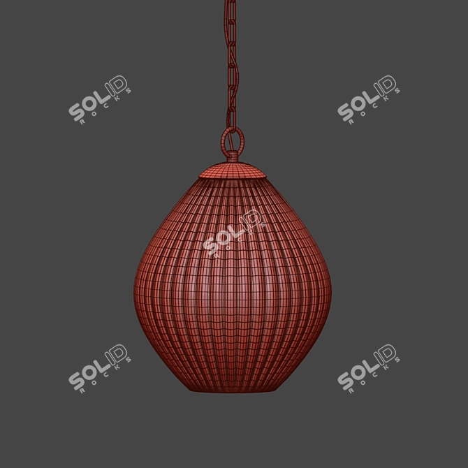 Minimalist Pendant Light 3D model image 3