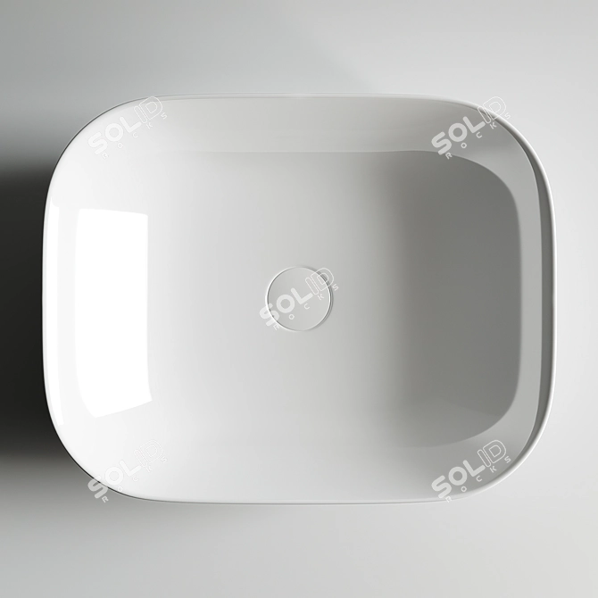 Ceramica Nova Element CN6008 Washbasin 3D model image 3