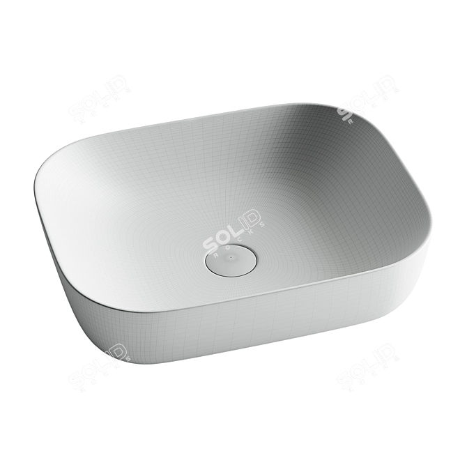 Ceramica Nova Element CN6008 Washbasin 3D model image 6