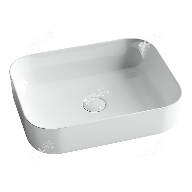 Ceramica Nova Element CN6011 Washbasin 3D model image 1