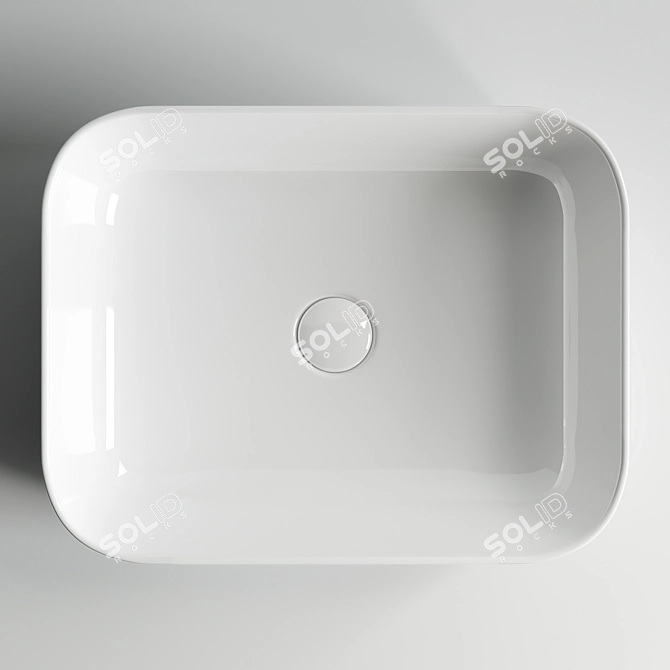 Ceramica Nova Element CN6011 Washbasin 3D model image 3