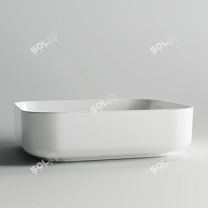 Ceramica Nova Element CN6011 Washbasin 3D model image 5
