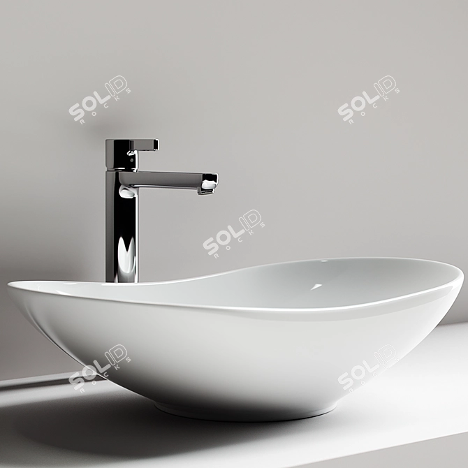 Ceramica Nova Element Washbasin Bowl - CN6015 3D model image 3