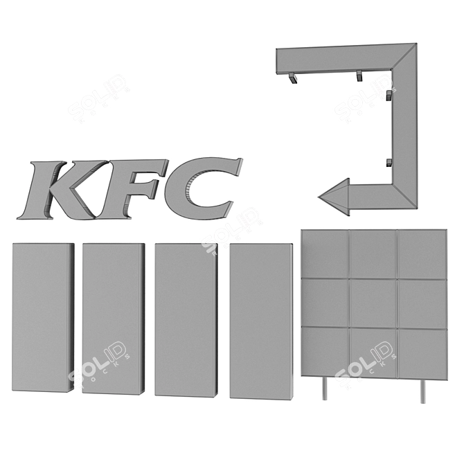 KFC Commercial Food Equipment 3D model image 14