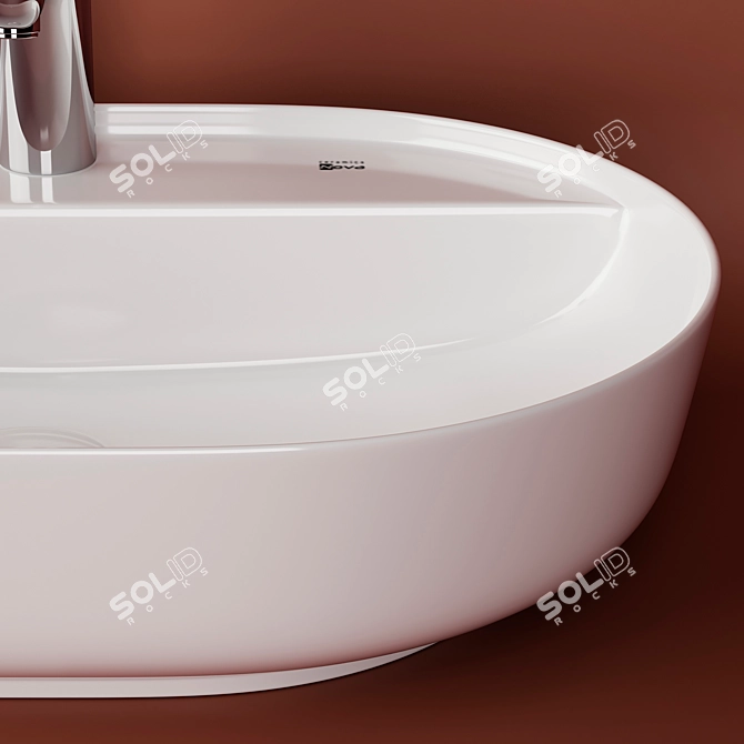 Title: Modo CN2004 Washbasin 3D model image 5