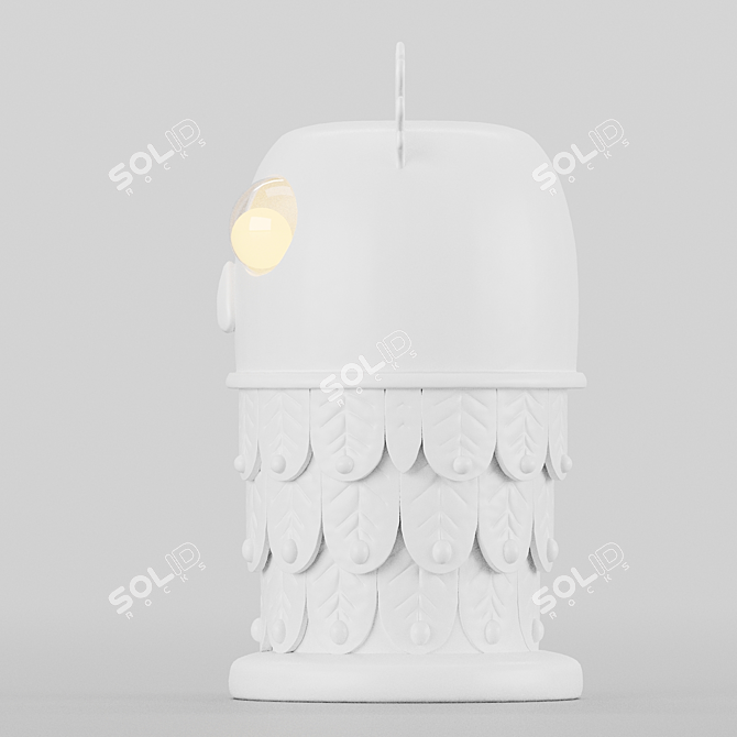 Favourite Modern Table Lamp - 2-Light, E14 Socket, 80W Total 3D model image 3