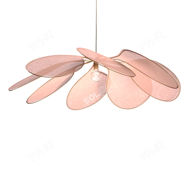 Georges Blade LED Ceiling Light 3D model image 2