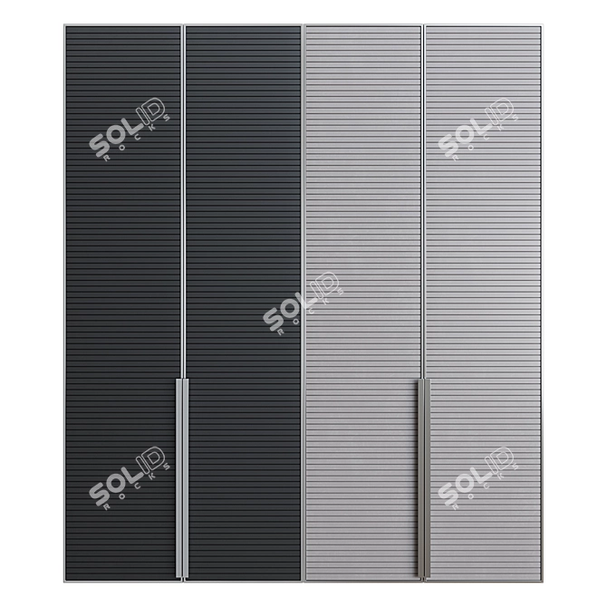 Stylish Wardrobe for Any Room 3D model image 2